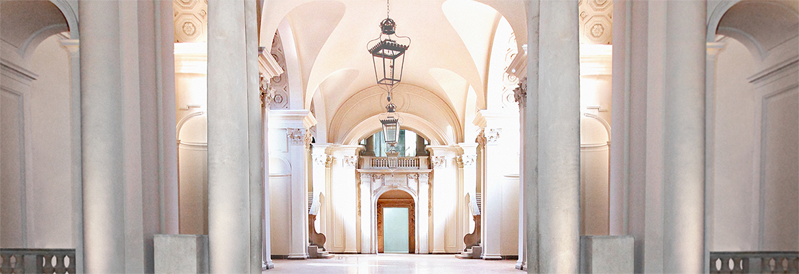 Die Haupthalle im Hessischen Landesmuseum Darmstadt